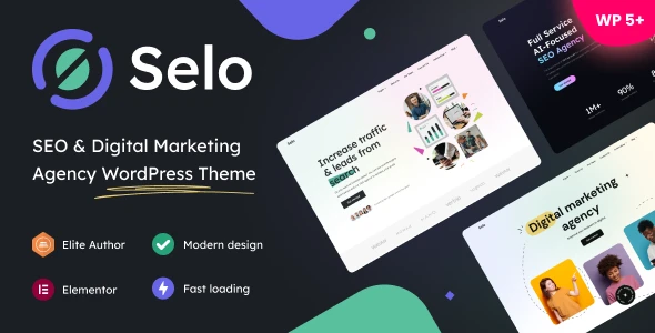 Selo – SEO & Digital Marketing Agency WordPress Theme
