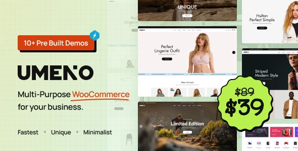 Umeno – Multipurpose WooCommerce Theme